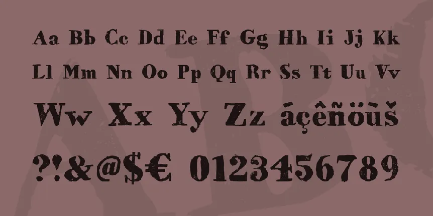 HVD Bodedo font