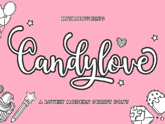 Candylove font