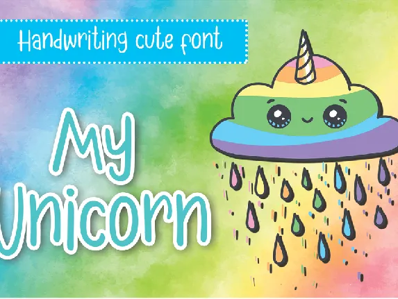 My Unicorn font