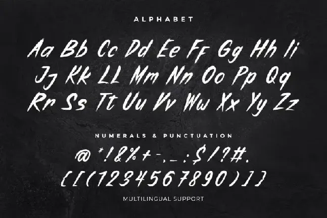 Haunter Display font