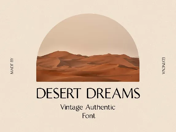 Desert Dreams font