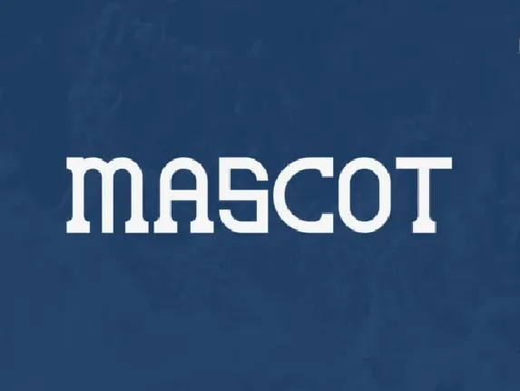 Mascot font