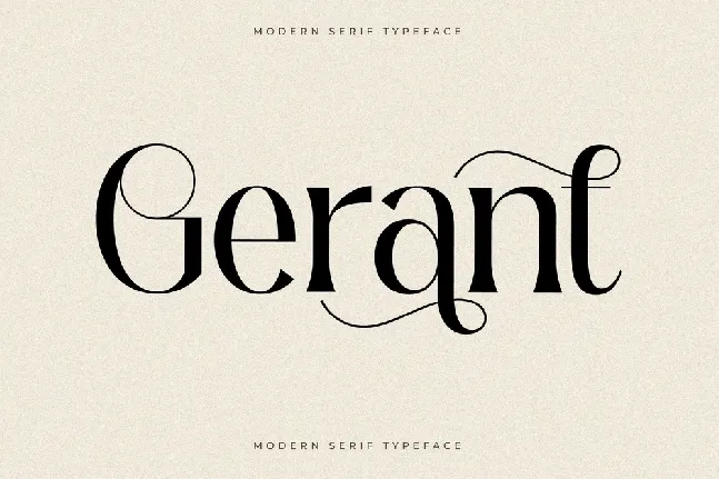 Gerant font