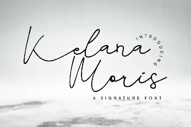 Kelana Moris font