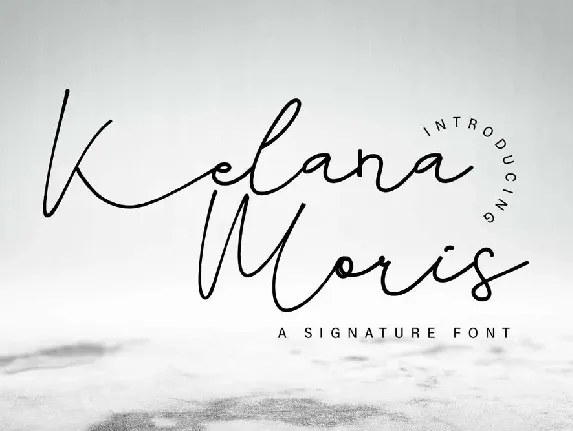 Kelana Moris font