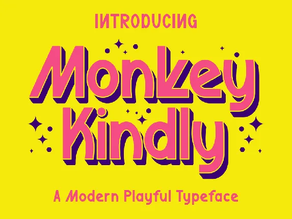 Monkey Kindly font