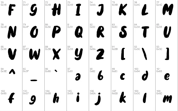 Holyfat font