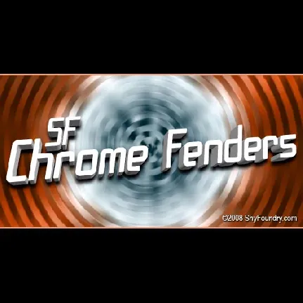 SF Chrome Fenders font