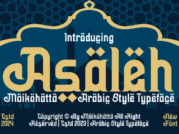 Asaleh font