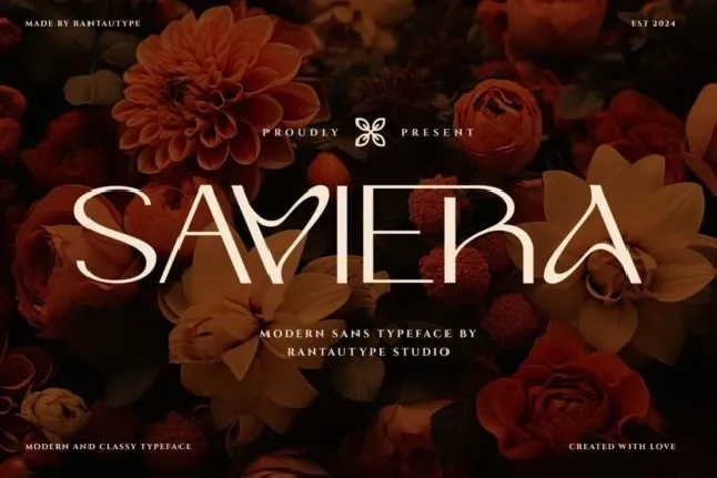 Saviera font