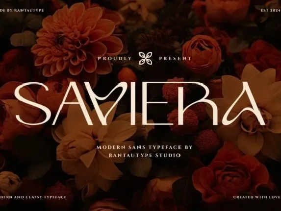 Saviera font