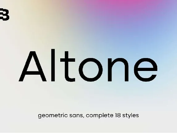 Altone font