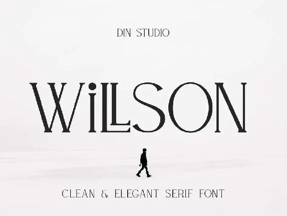 Willson font