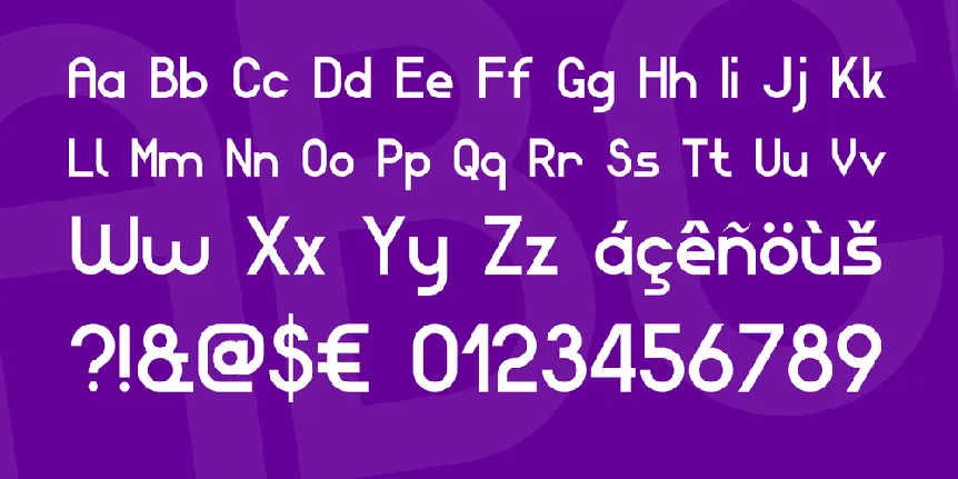 Modern Sans Serif 7 font