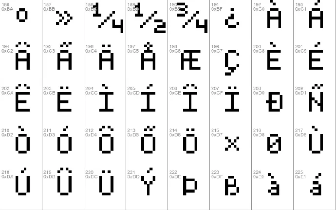 Thin Pixe-l7 font