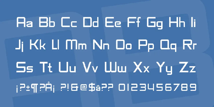 SF Chaerilidae font