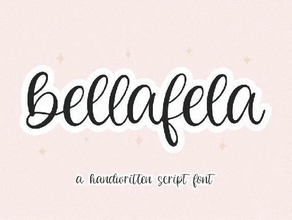 Bellafela font