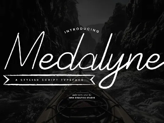 Medalyne Personal Use font