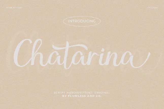 Chatarina font