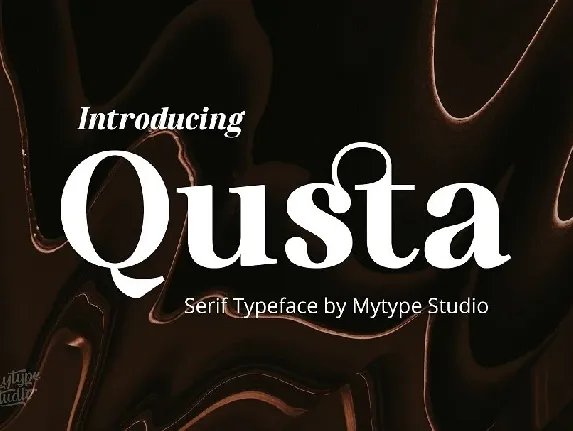 Qusta font