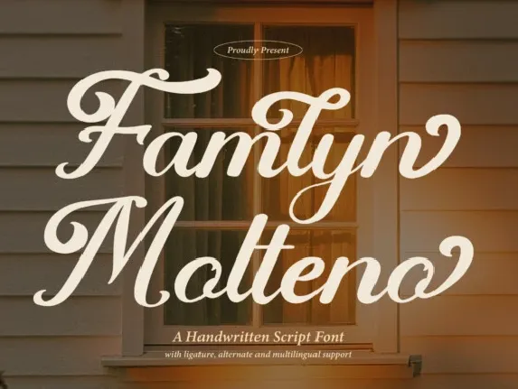 Famlyn Molteno font