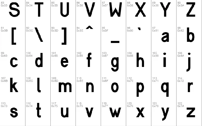 Cerbetica font