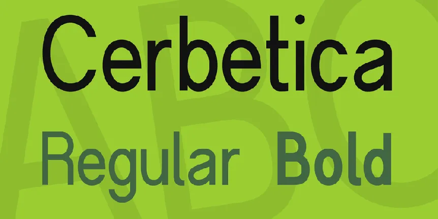 Cerbetica font