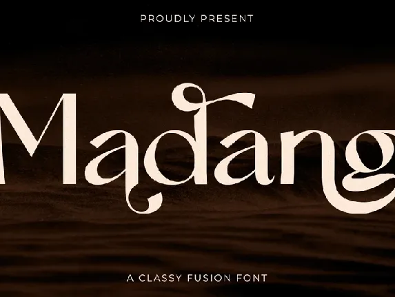 Madang font