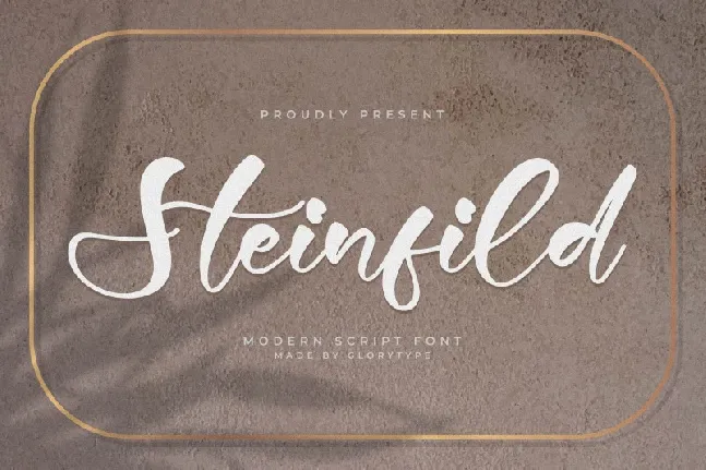 Steinfild font