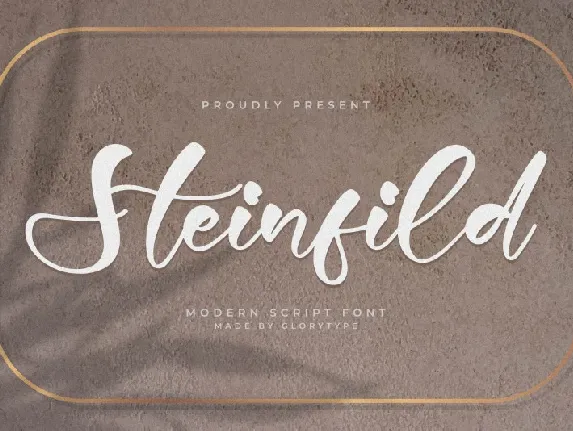 Steinfild font