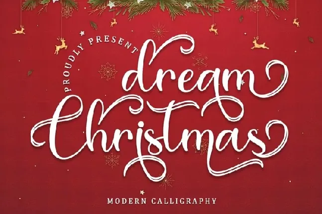 Dream Christmas font