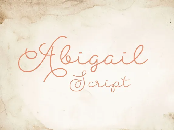 Abigail Free font