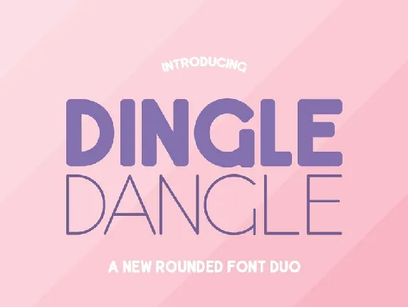 Dingle Dangle Duo font