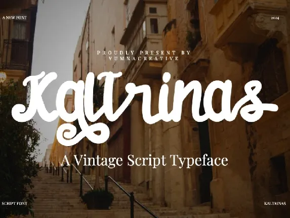 Kaltrinas font