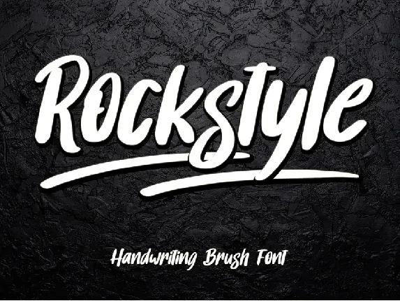 Rockstyle Italic - Personal Use font