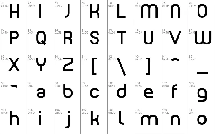 Planet Estyle font