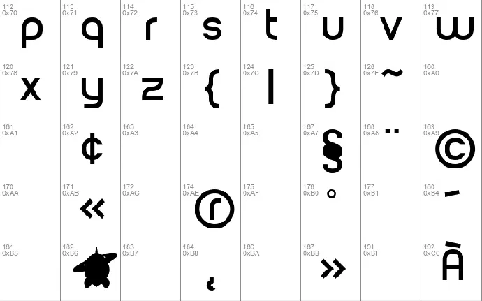 Planet Estyle font