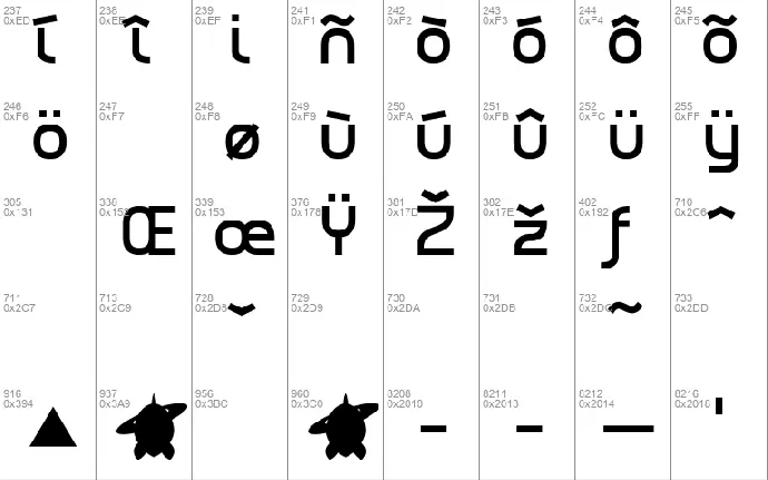 Planet Estyle font