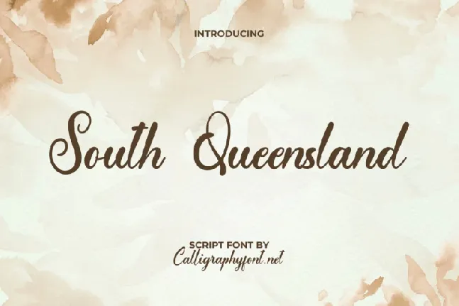 South Queensland font