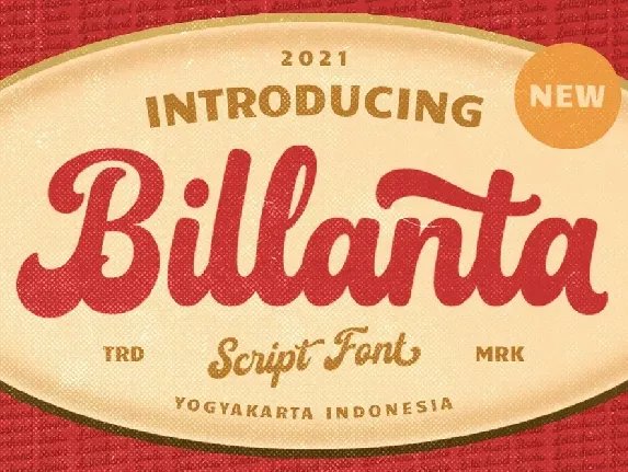 Billanta font