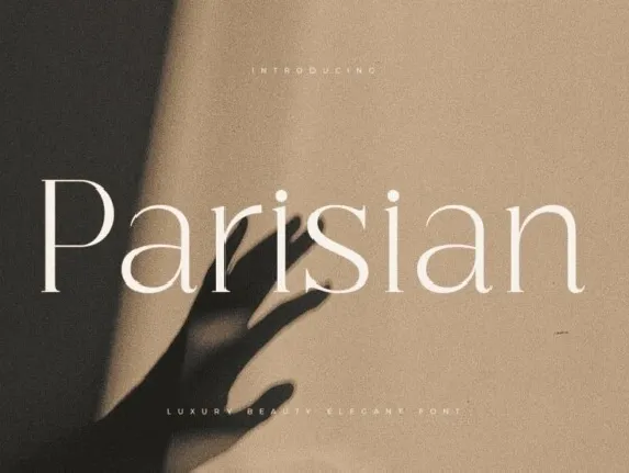 Parisian font