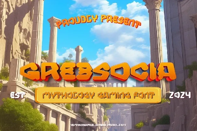 Greesocia font