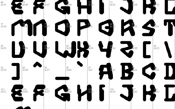 Greesocia font