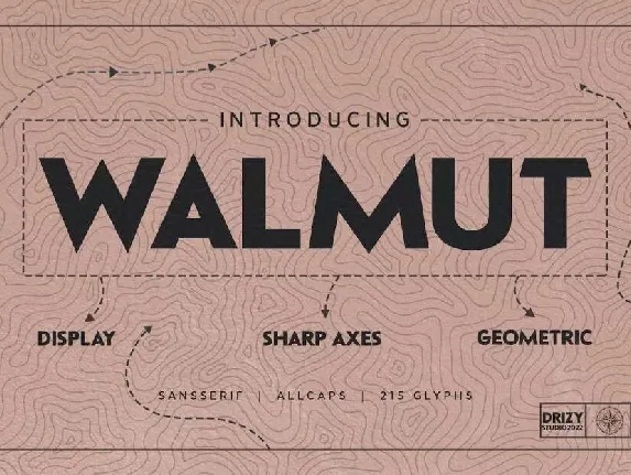 Walmut font