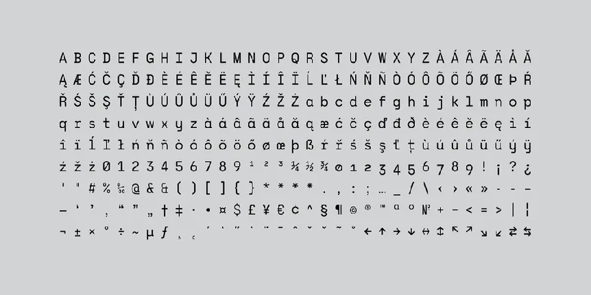 Monograf font