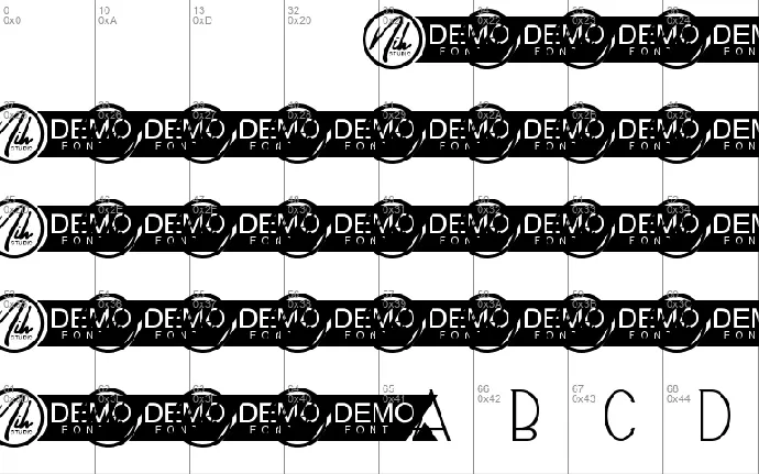 Dramatic Demo font