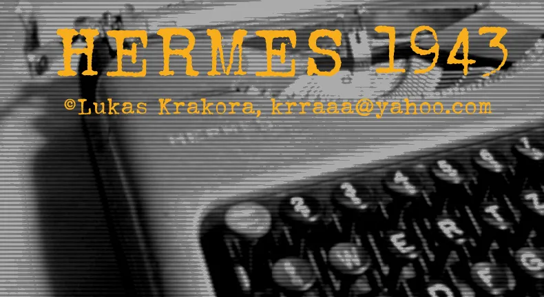 HERMES 1943 font