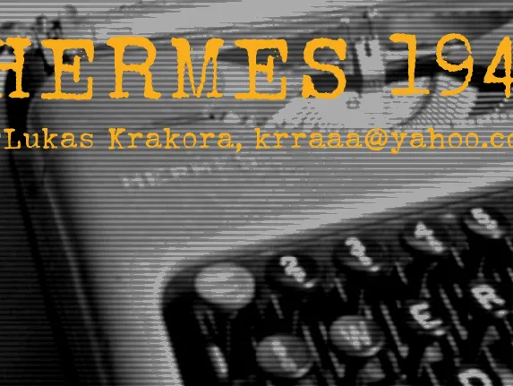 HERMES 1943 font