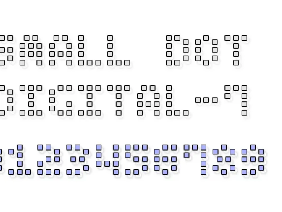 Small Dot Digital-7 font