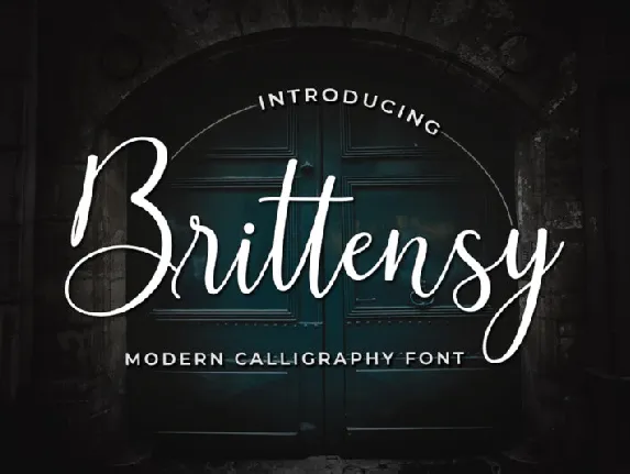 Brittensy font